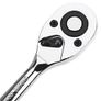 1/4-inch ( 6.35MM ) 24-Tooth Chrome Vanadium Ratchet Wrench Image 6