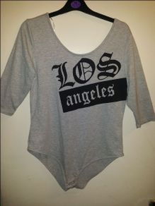 BNWT Atmosphere Los Angeles Grey Body suit size UK16 EUR44 Postage included