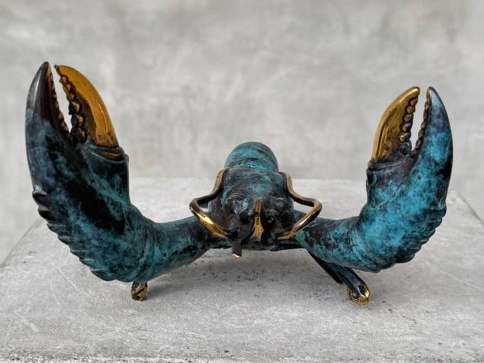 Hand Crafted Lobster (23cm) - Patinated Bronze