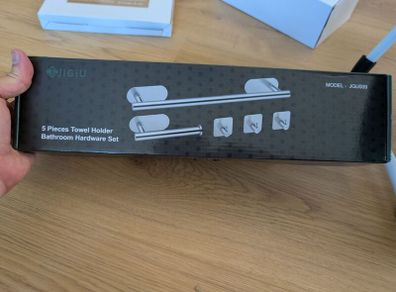 Towel Holder Bathroom Fitting (5 pieces) - Stick On