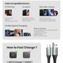 INIU USB C Charger Cable, 2m Type C Cable Fast Charging, Braided USB A to USB-C Phone Charger Cable USBC for iPhone 17 16 15 Pro Max, Samsung Galaxy S25 S24 Ultra, Pixel 10, iPad Air Switch Steam etc. Image 7