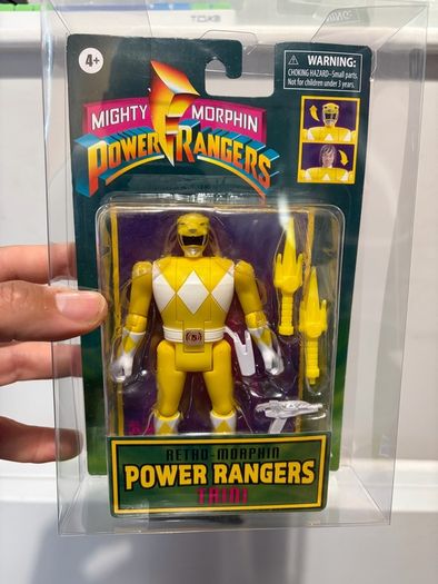 Mighty Morphin Power Ranger flip heads by Hasbro