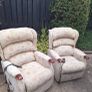 2 x riser recliner armchairs Image 3