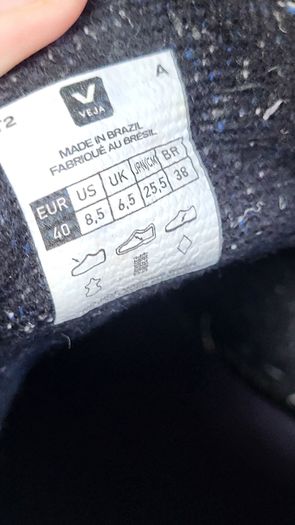 VEJA Roraima Hiking Trainers Sz 40 (Fit 7 - 7.5 UK) - Rrp 220 (New)
