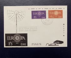 Ireland 1960.Europa Stamp First Day Cover.FDC.Very Fine Condition.