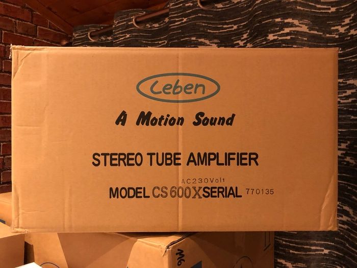 Leben CS600X / Tube Amplifier / like NEW !