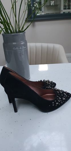 MARIAN Black bling Sz 36 - Rrp 99 (New)