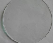 Circular Transparent Glass Disc