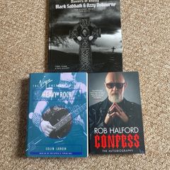 3 rock Metal books