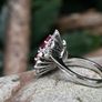 Vintage 1979 Ruby & Diamond Ring - 18ct Image 5