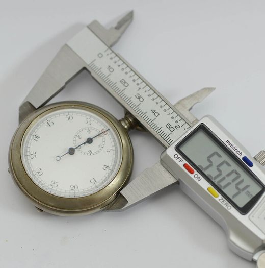 Vintage Swiss Mechanical 1/5 Second Stopwatch