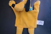 RARE 2001 Pluto 7" McDonald's EUROPE Plush Hand Puppet Disney Disneyland Paris