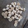 Assortment of cabinet hinges, handles, feet and fittings Image 2