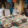 Large Square Stone Dining table Image 3