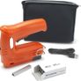 Cordless 4V Nail Gun with Storage Bag & 2,000 Staples, Uses Type 53 Staples & 180 Nails Image 5