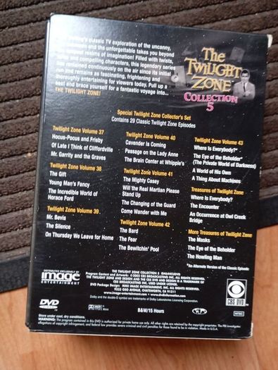 the twilight zone collection 3/4/5. Dvds 30 disc's