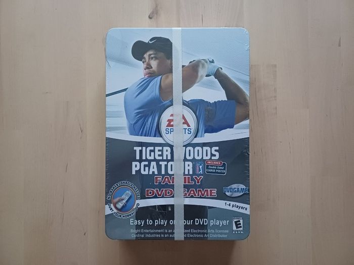 Tiger Woods PGA Tour Family DVD Player Golf Game NEW