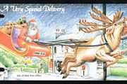 1998 Isle of Man Christmas 1998: "A very Special Delivery" Commemorative Stamps Presentation Pack