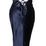 Brand New ASOS design Navy Satin Cowl Neck Maxi Dress - Lace Up Back - UK 16 Image 10