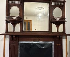 Vintage Mantle and Mirror top