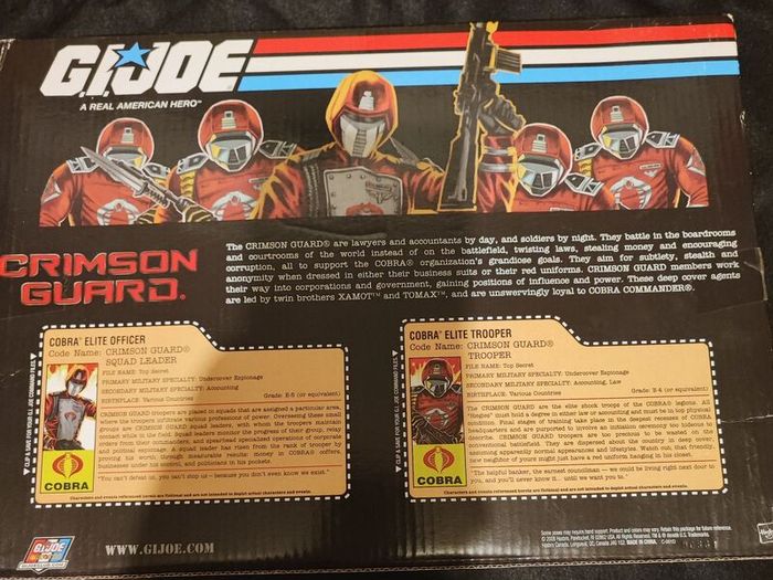 GI JOE - 2 TRU Exclusive 5 packs - SALE