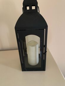 Lantern with battery candle included