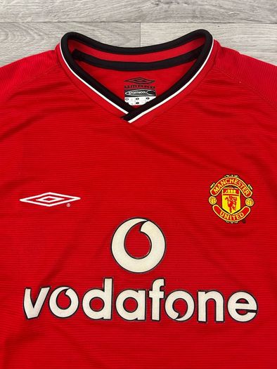 Vintage 2000 Umbro Manchester United Home Jersey Shirt Mens Large