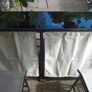 Outdoor Bar Gazebo Set with Glass Countertops & Stools Image 4