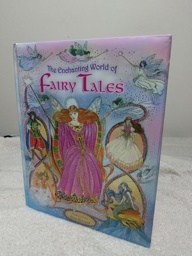 The Enchanting World Of 14 Classic Fairy Tales, Large Hardback Book