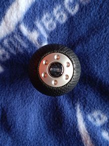 Genuine MOMO SK23 Race Air Leather Shift Knob Black Universal Fitment