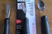 Good Grips weighted cutlery with flexible construction