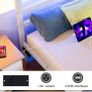 Single Bed Frame with Headboard & LED Lights Image 5