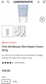 First Aid Beauty Ultra Repair Cream Brand New Sealed