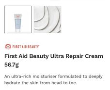 First Aid Beauty Ultra Repair Cream Brand New Sealed