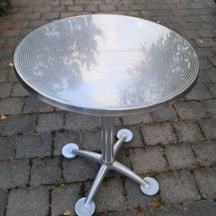 Stainless steel & chrome table
