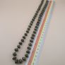 Vintage Venetian Gabri style Gabri Eyes Glass Beads Necklace 22 inches Image 2