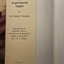 The Experienced Angler Or Angling Improved Vintage 1969 Hardback With Dustjacket In Good Condition.  See Photos For Same. Image 4