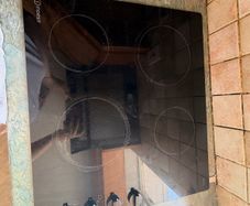 Indesit 4 Zone Ceramic Electric Hob - Black Glass