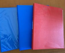 3 A4 ring binders