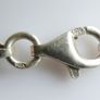 Vintage Italy  925 Sterling Silver 1.9mm Tinsel Chain Necklace Length 20" - 2,9g Image 8