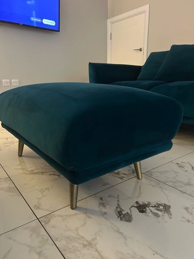 EZ Living Teal Sofa 3 Piece - Katie