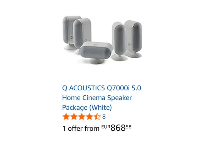 Q Acoustics 7000i Premium Home Cinema Speakers