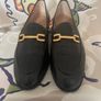 UNISA Reptile Effect Leather Flats Image 2