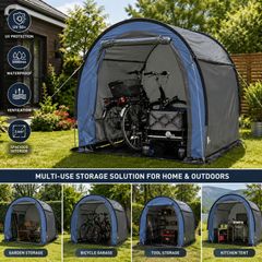 Multi-Use Storage Tent for Up to 4 Bicycles