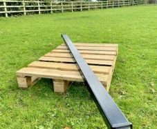Heavy Duty 9.6ton Hgv Truck Towing Bar 2 Metre Long Tow Pole Tractor Bus Coach Van Lorry Army Farm Yard