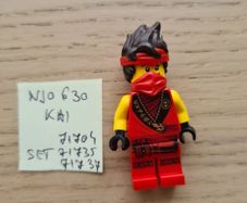 lego njo0630 kai, set ninjago 71704, 71735, 71737