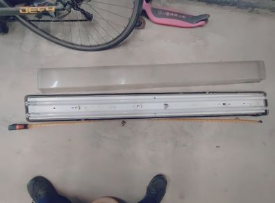 Twin 5ft fluorescent light
