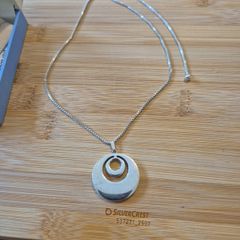 Sterling silver pendant.
