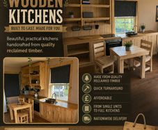 Handmade rustic kitchen