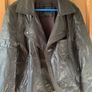 Topman Mens Genuine Leather Biker Jacket Size Small Image 3